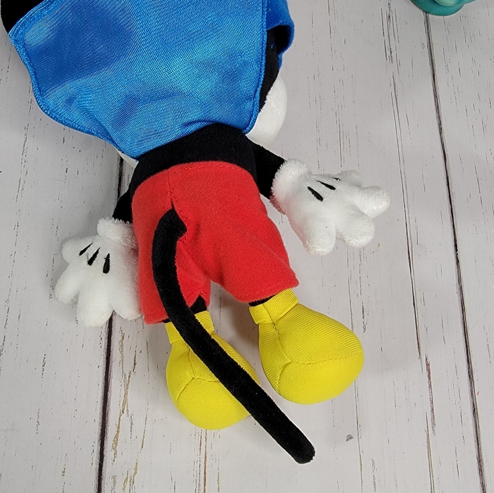 Hallmark Disney Mickey Mouse Super Hero Vintage Plush Stiffed Toy Small - Picture 9 of 12